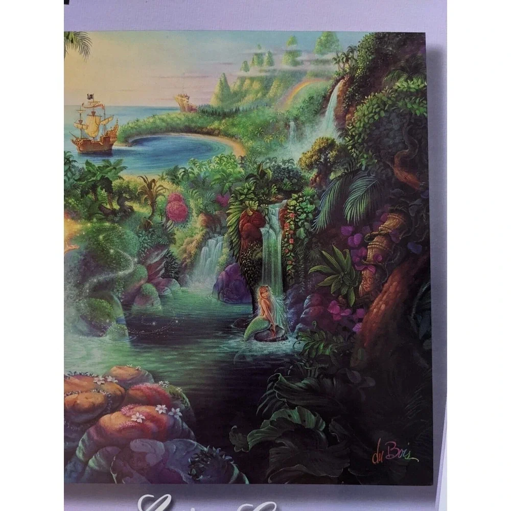 Vintage Disney Jigsaw Puzzle Du Bois Artist Collection Peter Pan 1000 Piece RARE - Picture 5 of 11